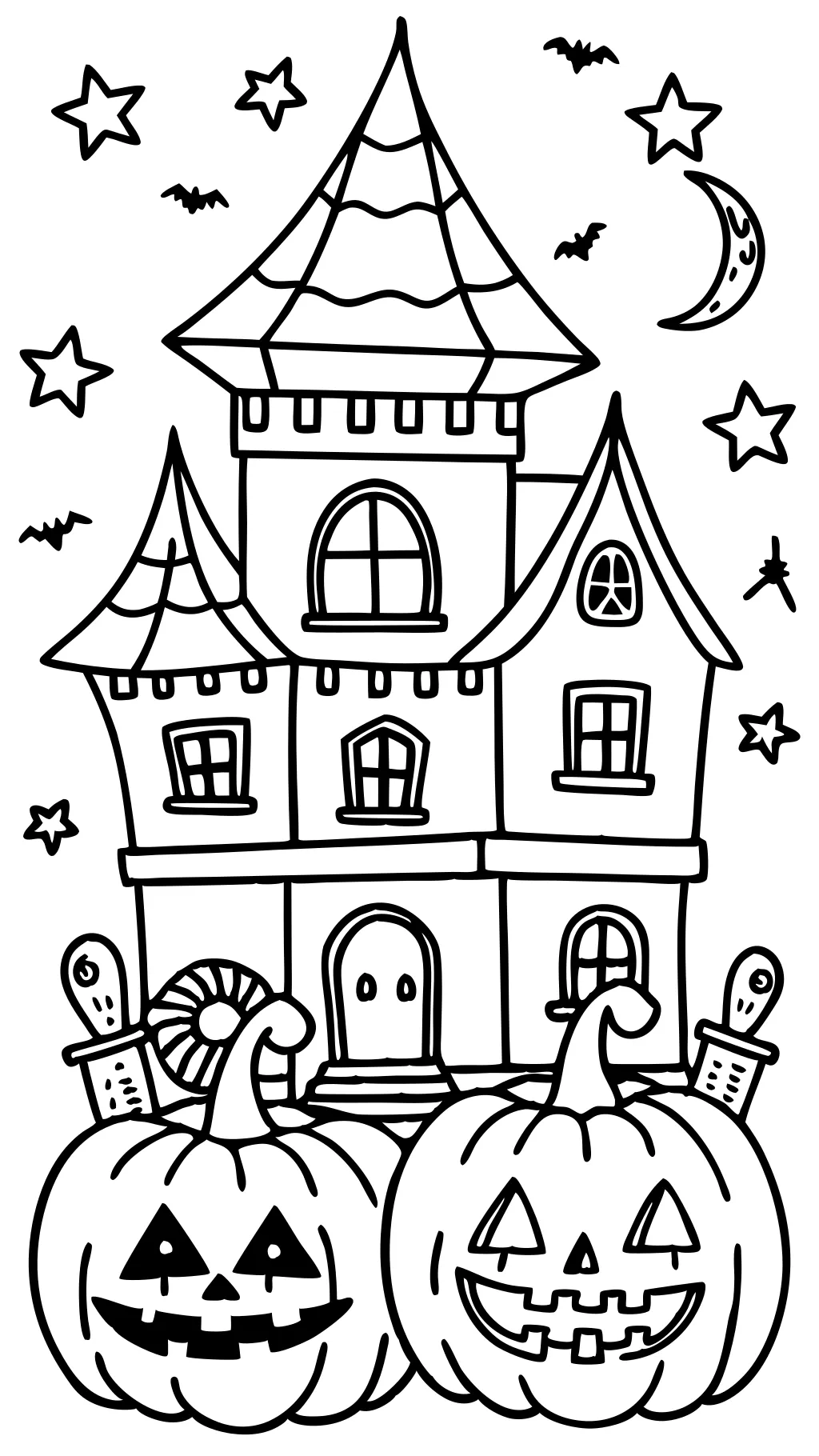 coloriages adultes d’Halloween gratuits